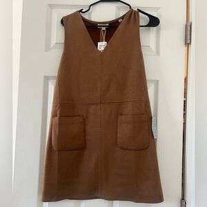 Max Studio Tan Sleeveless Dress